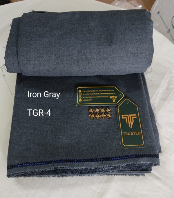 Unstitched Special Winter MVS Malaye (Iron Gray)