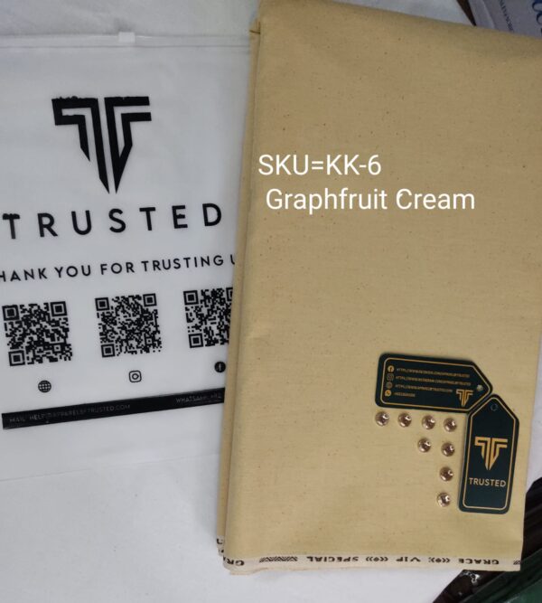 Special Multani Khaddar Karandi (Grapefruit cream)