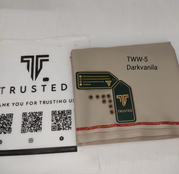 Unstitched Special 4-Season Wash-n-wear (Dark Vanila)